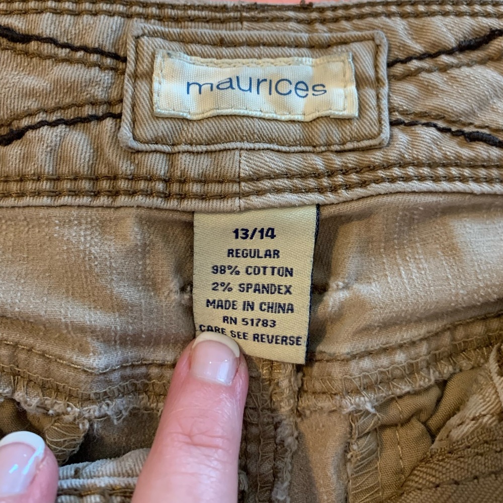 Maurice’s 13/14 Khaki Dress Pants